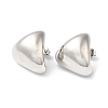 Rack Plating Brass Twist Triangle Stud Earrings EJEW-Q766-06P-1