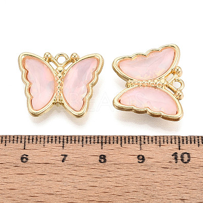Alloy Glass Pendants GLAA-T023-41KCG-07-1