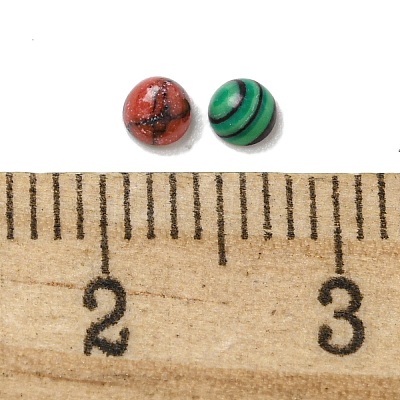 Synthetic Mixed Gemstone Cabochons G-Q173-01A-01-1