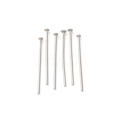 Tarnish Resistant 304 Stainless Steel Flat Head Pins STAS-D448-B-13P-1