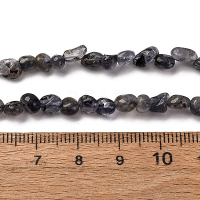Natural Iolite/Cordierite/Dichroite Beads Strands G-I389-A34-01A-1