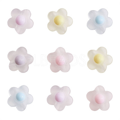 Transparent Acrylic Beads FACR-CJ0001-03-1