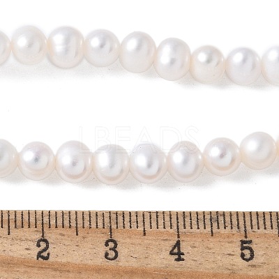 Natural Cultured Freshwater Pearl Beads Strands PEAR-I007-07O-05A-1