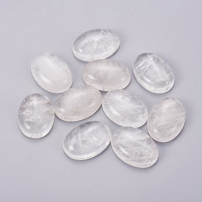 Natural Quartz Crystal Cabochons G-I219-07D-1