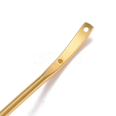 Brass Hair Stick Findings LS-KK-F830-03G-1