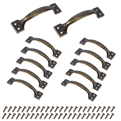 Iron Box Drawer Handles IFIN-WH0011-77AB-1