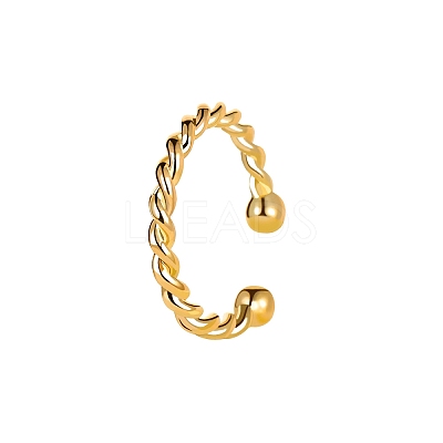 Adjustable Alloy Cuff Earrings LS-EJEW-V006-01B-KCG-1