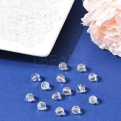 Transparent acrylic beads PL526_6MM-1