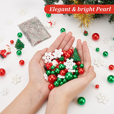 DIY Christmas Theme Vase Fillers DIY-BC0009-60-1