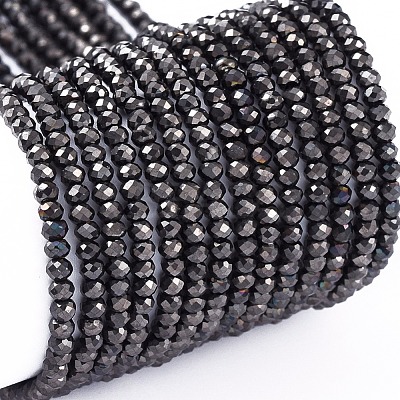 Electroplate Glass Beads Strands EGLA-F149-FP-07-1