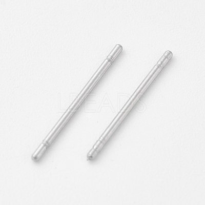 Tarnish Resistant 304 Stainless Steel Stud Earring Findings STAS-E443-34P-1