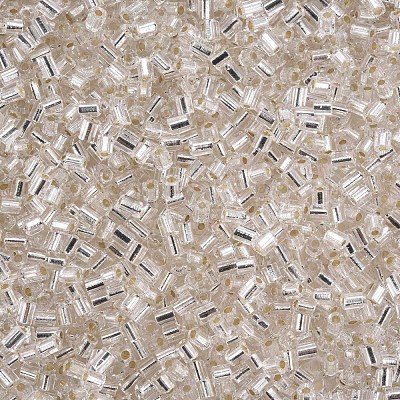 8/0 Glass Bugle Beads SEED-S032-07A-21-1