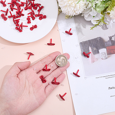 42Pcs Alloy Stud Earring Findings EJEW-ME0001-30B-1