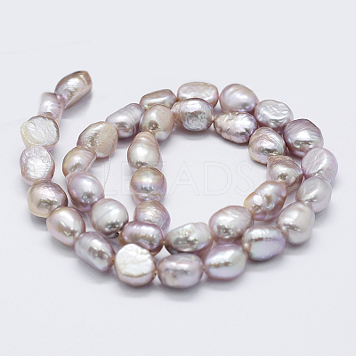 Natural Cultured Freshwater Pearl Beads Strands PEAR-L033-31B-1