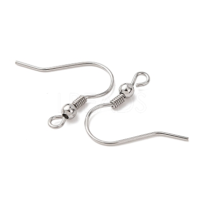 Tarnish Resistant 316 Surgical Stainless Steel Earring Hooks X-STAS-E009-1-1