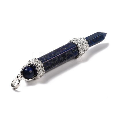 Chakra Theme Natural Lapis Lazuli Big Pendants G-I322-06P-03-1