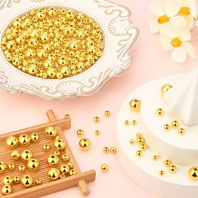 2700Pcs 6 Styles CCB Plastic Beads KY-CJ0001-57-1