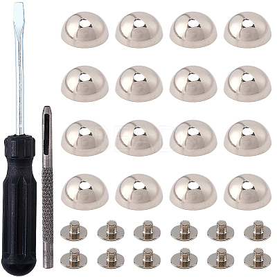20 Bags Alloy Studs Rivets FIND-CL0002-03P-1
