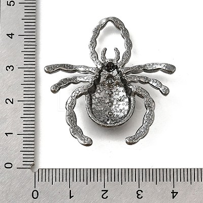 Alloy Enamel Gothic Style Pendants PALLOY-R157-06B-01B-1