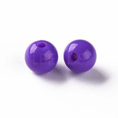 Opaque Acrylic Beads MACR-S370-C8mm-31-1