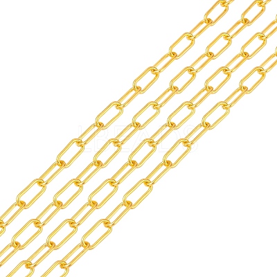 Unwelded Iron Paperclip Chains CH-FS0001-01G-1