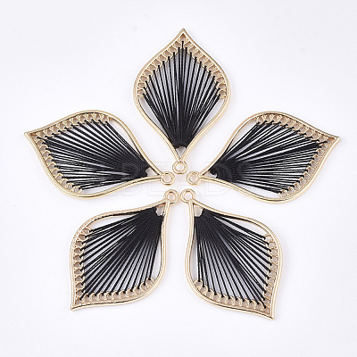 Cotton Thread Woven Pendants FIND-S306-03A-1
