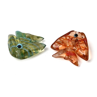 Handmade Lampwork Beads LAMP-H073-01-1