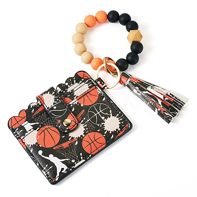 Silicone Beads Keychain KEYC-TAC00021-1