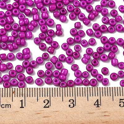 Baking Paint Glass Seed Beads SEED-S002-K21-1