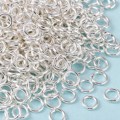 Brass Open Jump Rings JRC6MM-S-1