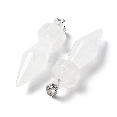 Natural Quartz Crystal Pendants G-C187-03I-1