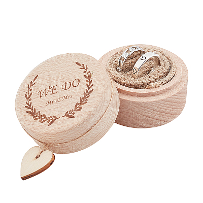 Engraved Wood Ring Boxes CON-WH0079-87-1