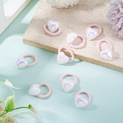 10Pcs Plastic Girls Hair Accessories OHAR-TAC0011-001A-1
