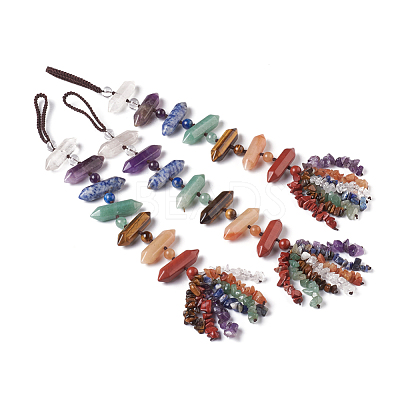 Chakra Hanging Ornament HJEW-K032-02-1
