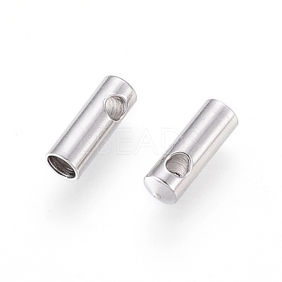 Tarnish Resistant 304 Stainless Steel Cord Ends STAS-K190-01C-P-1