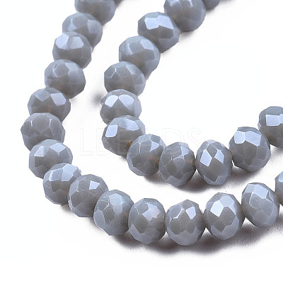 Electroplate Glass Beads Strands LS-EGLA-A034-P1mm-A16-1