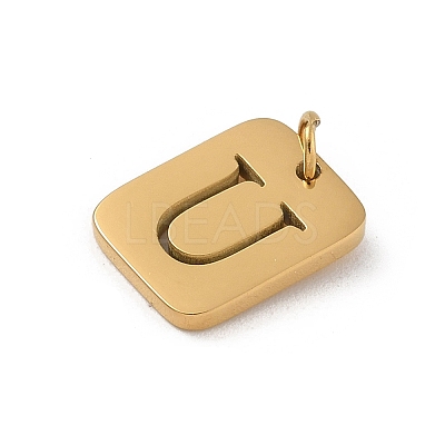 304 Stainless Steel Charms LS-STAS-R001-01G-U-1