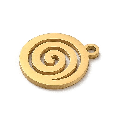 304 Stainless Steel Pendants STAS-O005-22G-1