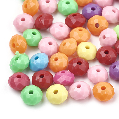 Opaque Acrylic Beads MACR-S296-11-1