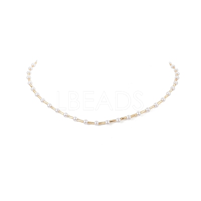 Bead Stretch Bracelets and Beaded Necklace Sets for Women SJEW-JS01275-01-1