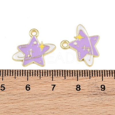 Alloy Enamel Pendants AL-CBA0485-02B-G03-1