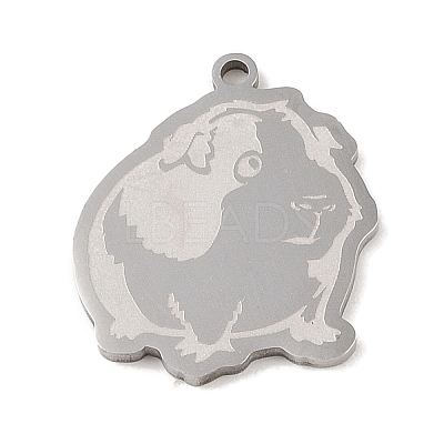 Non-Tarnish 201 Stainless Steel Pendants STAS-C095-13P-1