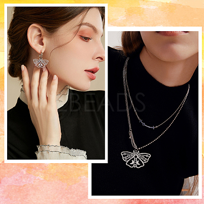 50Pcs Tibetan Style Alloy Pendants FIND-SC0005-25-1