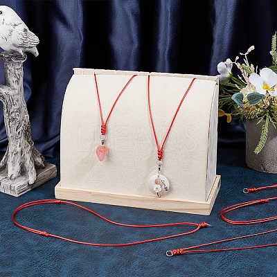 9Pcs Waxed Polyester Cord Necklace Making NJEW-PH01585-1