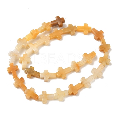 Natural Topaz Jade Beads Strands G-I337-A08-01-1