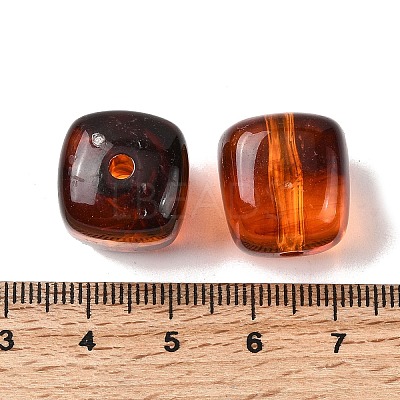 Opaque Acrylic Beads OACR-D320-01-1