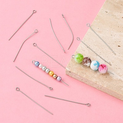 Tarnish Resistant 304 Stainless Steel Eye Pin STAS-E013-0.6x40mm-1