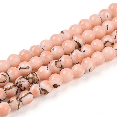 Baking Paint Glass Beads X1-DGLA-N010-4mm-02-1