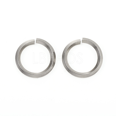 Tarnish Resistant 304 Stainless Steel Open Jump Rings STAS-G224-22P-03-1