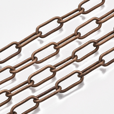Unwelded Iron Paperclip Chains CH-S125-09B-R-1